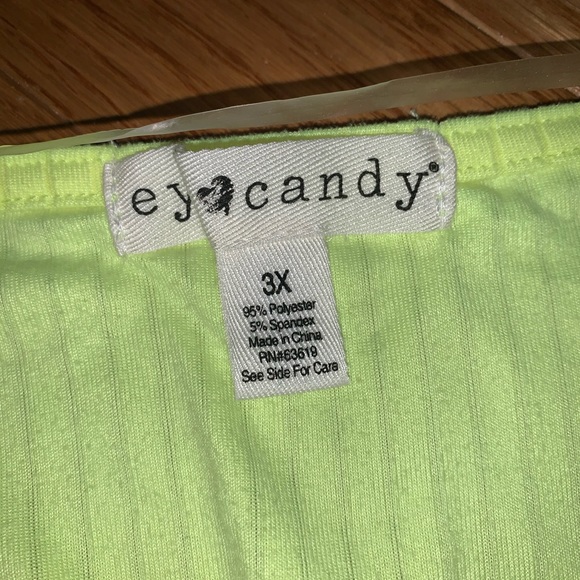 Plus Size Rib Knit Bodysuit - Picture 2 of 3